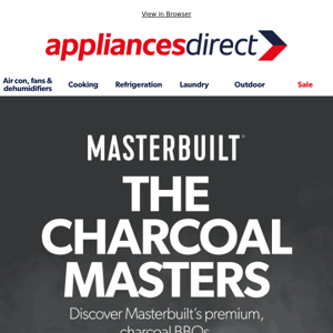 Masterbuilt | The Charcoal Masters