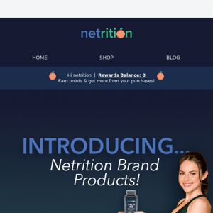 [NEW] Check out our new Netrition products!