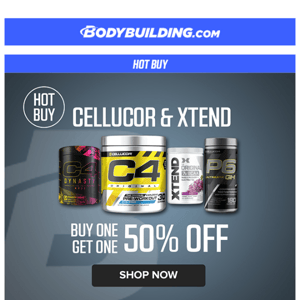 Save on Performance Supps! Boost Energy, Endurance & Strength