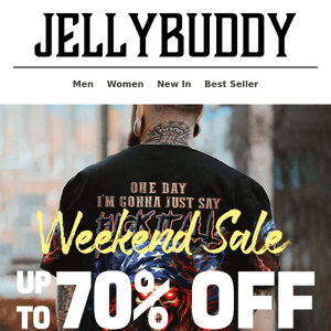 Here Now👀: Weekend Sale Up To 70% Off