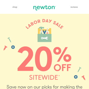 20% OFF Sitewide = All Your Parenting Must-Haves