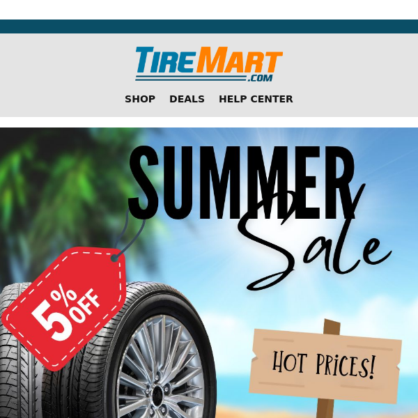 Summer Tire Sale