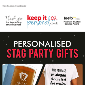 Stag Party Gift Ideas 🍺
