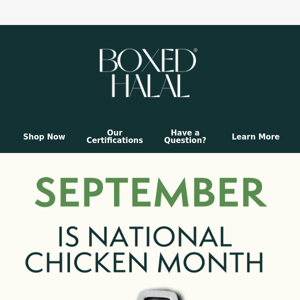 It's National Chicken Month - Let's Celebrate!