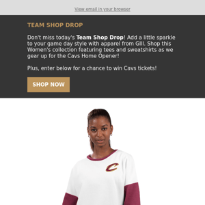 Last Chance: Ohio Tax Free Weekend - Cleveland Cavaliers Team Shop