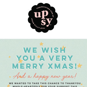 Merry Christmas 🎄 from The Upsy Store xoxo