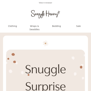 Our Snuggle Surprise Mystery Bags are LIVE 🎉