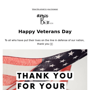 To all the veterans out there… we salute you 🇺🇸