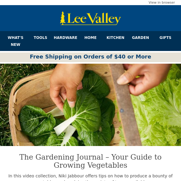 Grow Food at Home – Your Guide to Growing Vegetables