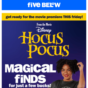 Hocus Pocus will put a spell on you!