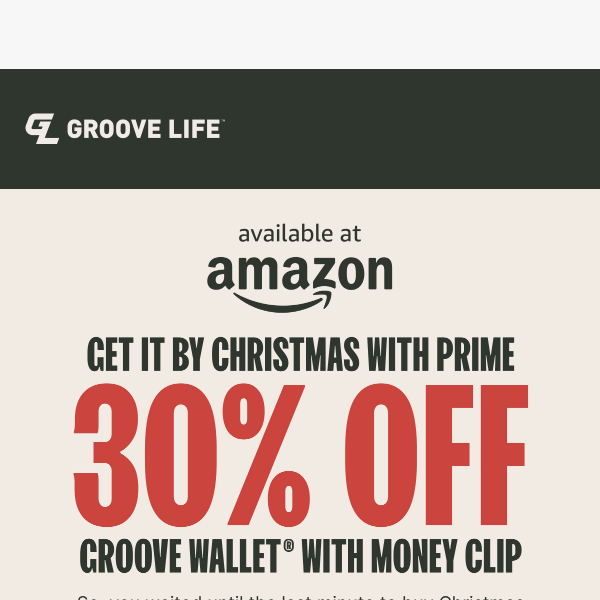 GET IT BY CHRISTMAS WITH PRIME!