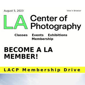 LACP Membership Drive. JOIN US!