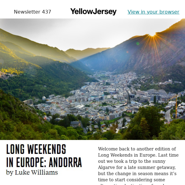 Long Weekends in Europe: Andorra