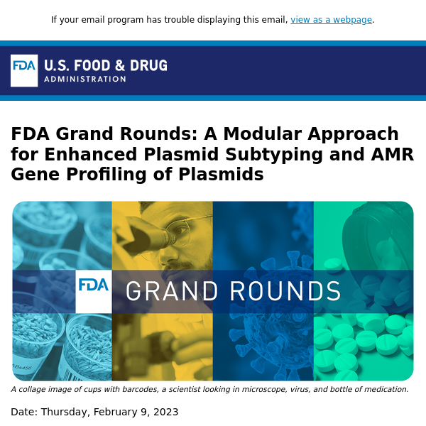 FDA Grand Rounds - February 9, 2023