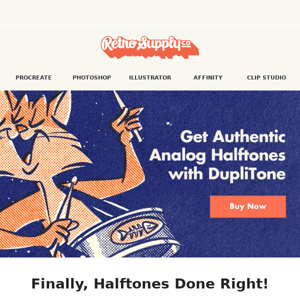 Why most halftone brushes are useless (and how to fix it)