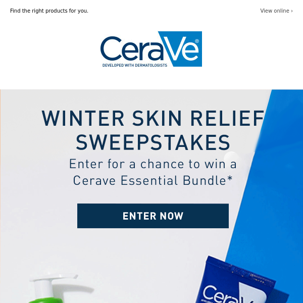 The Winter Skin Relief Sweepstakes Is Here!