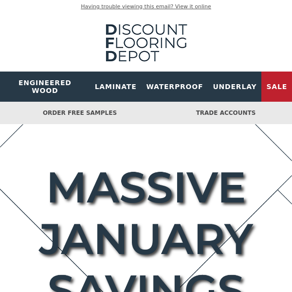 Massive Savings This January! Upto 28% Off!!