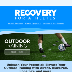 Unleash Your Potential: Elevate Your Outdoor Training with Airofit, BlazePod, RopeFlex, and more!