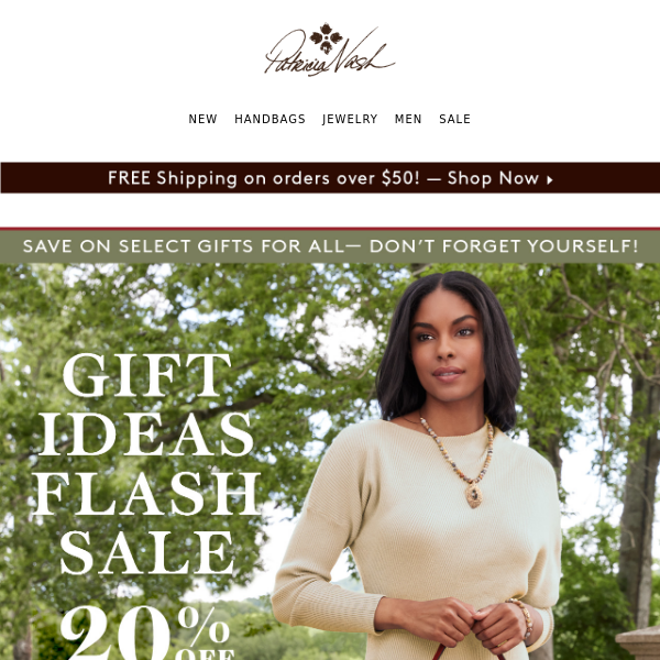 Gift Ideas Flash Sale | 20% Off Select Gifts for All