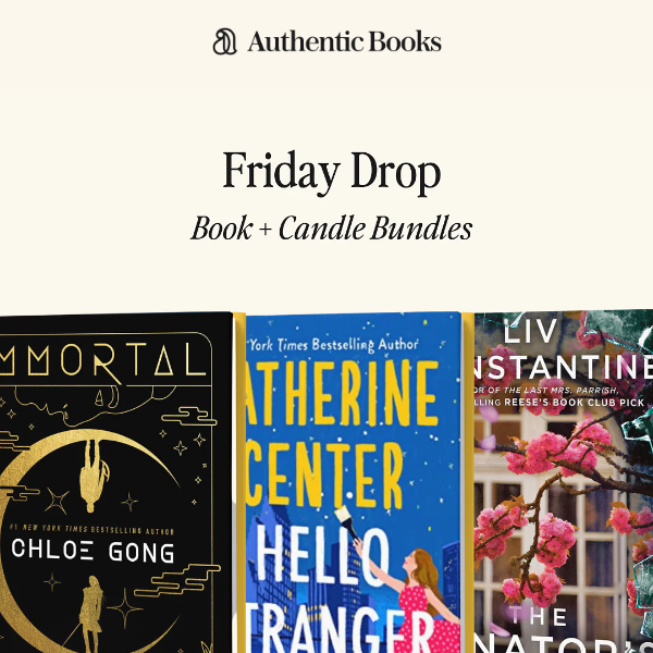 Authentic Books Here! Friday Drop!