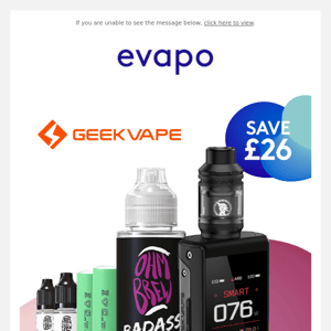 Save up to £26 on advanced bundles | Smoking rates drop