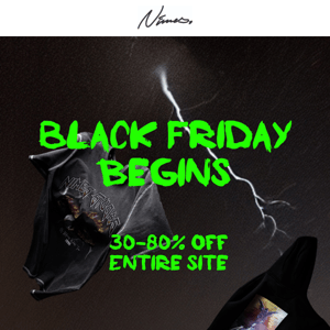 Black Friday - NOW LIVE!