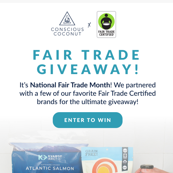 Enter to Win: Ultimate Fair Trade Giveaway 🎁🍃