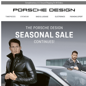 Porsche Design Seasonal Sale