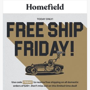 🥳🥳 It's a FREE SHIP Friday