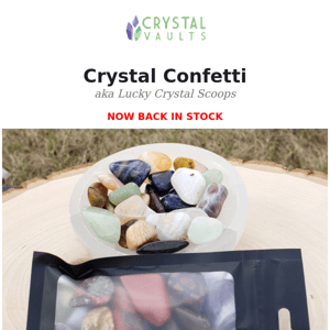 Crystal Confetti is BACK 😍