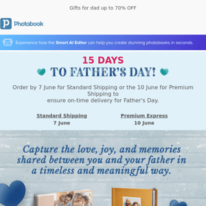 Last Call: On-time Father's Day Delivery