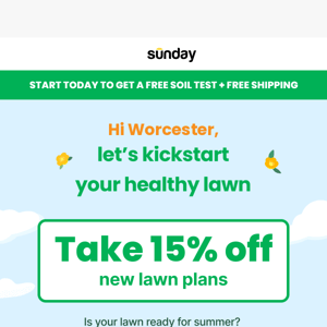 🌸 Limited-time spring deal! Kickstart a healthy lawn