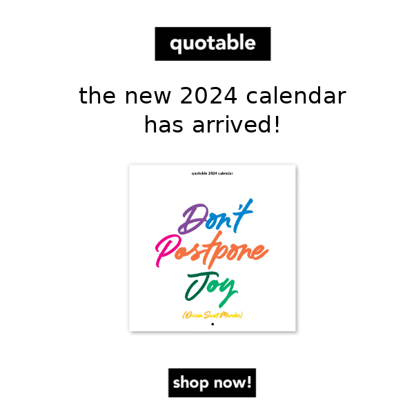 NEW! 2024 Calendar Is Here - Quotable Cards