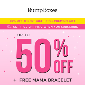 Trendy MAMA Bracelet for FREE!