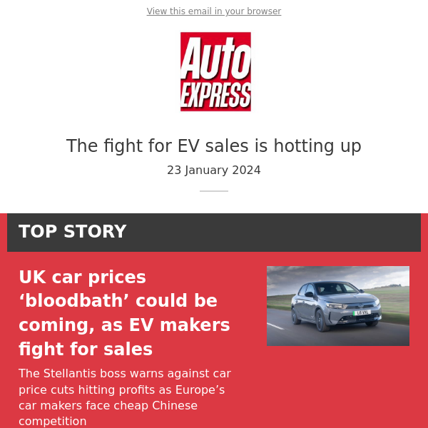 Trouble ahead for EV manufacturers?