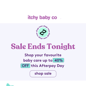 Ends Tonight: Up to 40% OFF 💜
