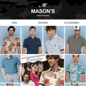 Polo Shirt, the must have for your wardrobe. Discover Mason's Man polo collection