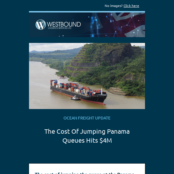 The Cost Of Jumping Panama Queues Hits $4M