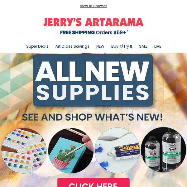 Jerry's Artarama Art Supplies 