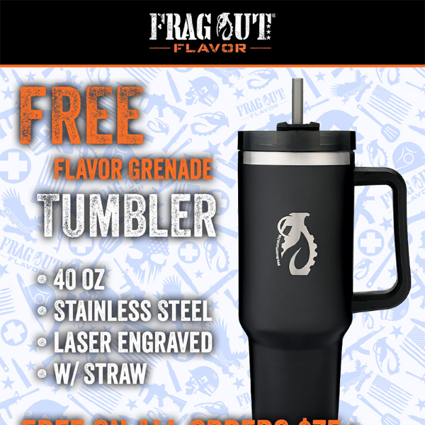 FREE tumblers are back!