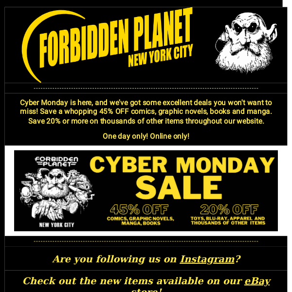 NYC's Forbidden Planet comics store moving to bigger space