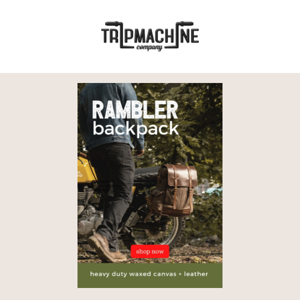 Introducing⚡ Rambler Backpack ⚡