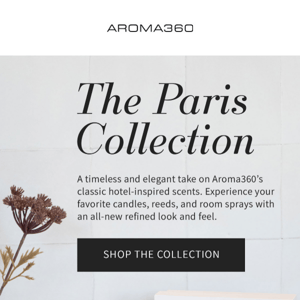 Escape to Paris with our newest collection!