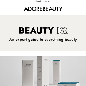 New skincare brand alert! Meet AB Lab: Skin