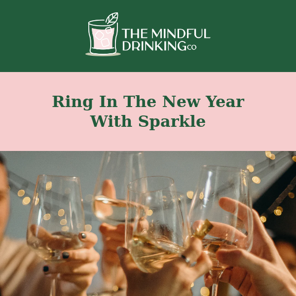 The Mindful Drinking Co, Sip Into The New Year With Non-Alcoholic Champagne