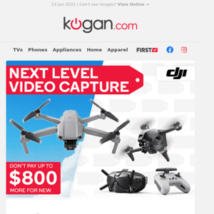 DJI Drones from $309 Are Flying Out the Door this EOFY