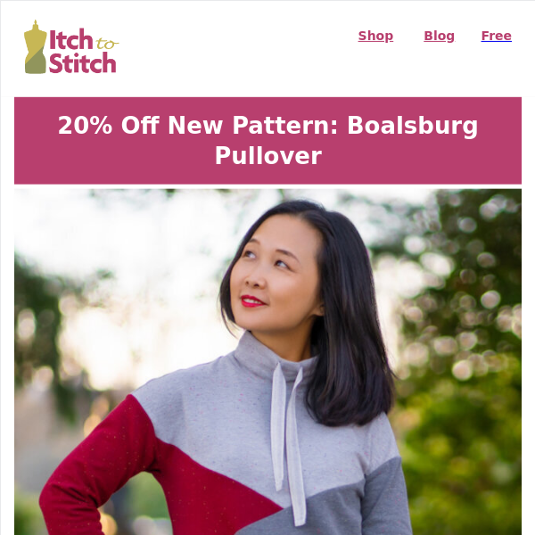 New Pattern Alert: Boalsburg Pullover