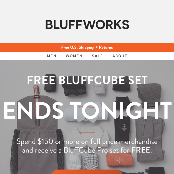 Last chance for a free BuffCube Pro Set
