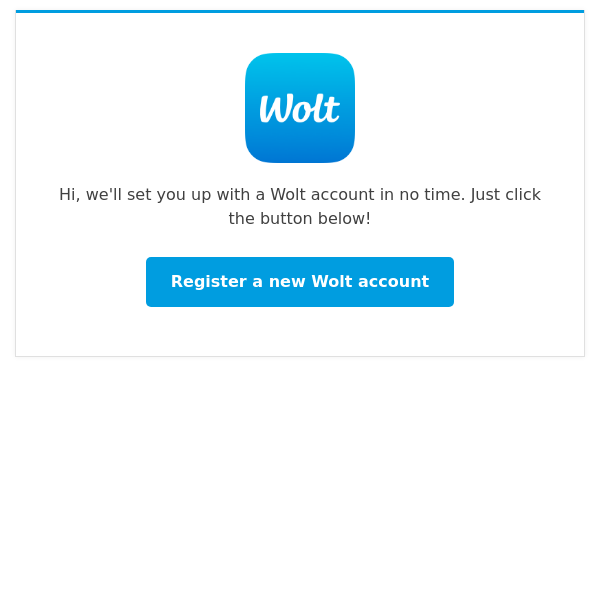 Welcome to Wolt