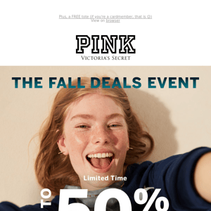 Up to 50% Off for a Full Fall Refresh